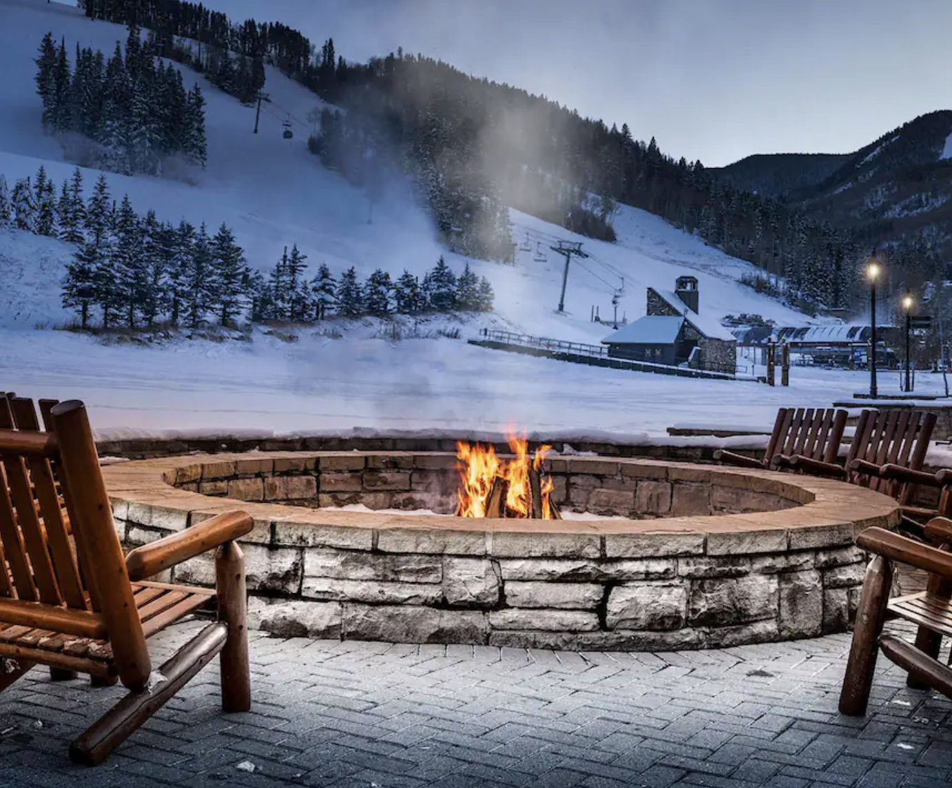 Firepit photo at The Residences at Park Hyatt Beaver Creek