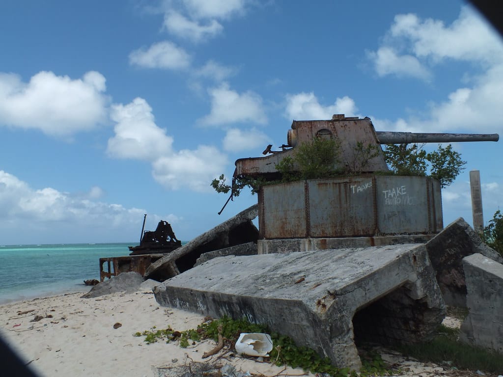 Photo of all WWII gunnery