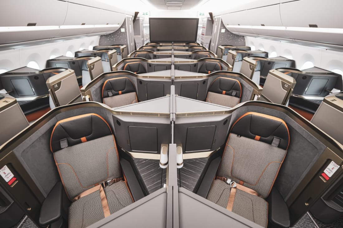 Photo of Starlux A350 business class looks inviting - Source: Starlux.com