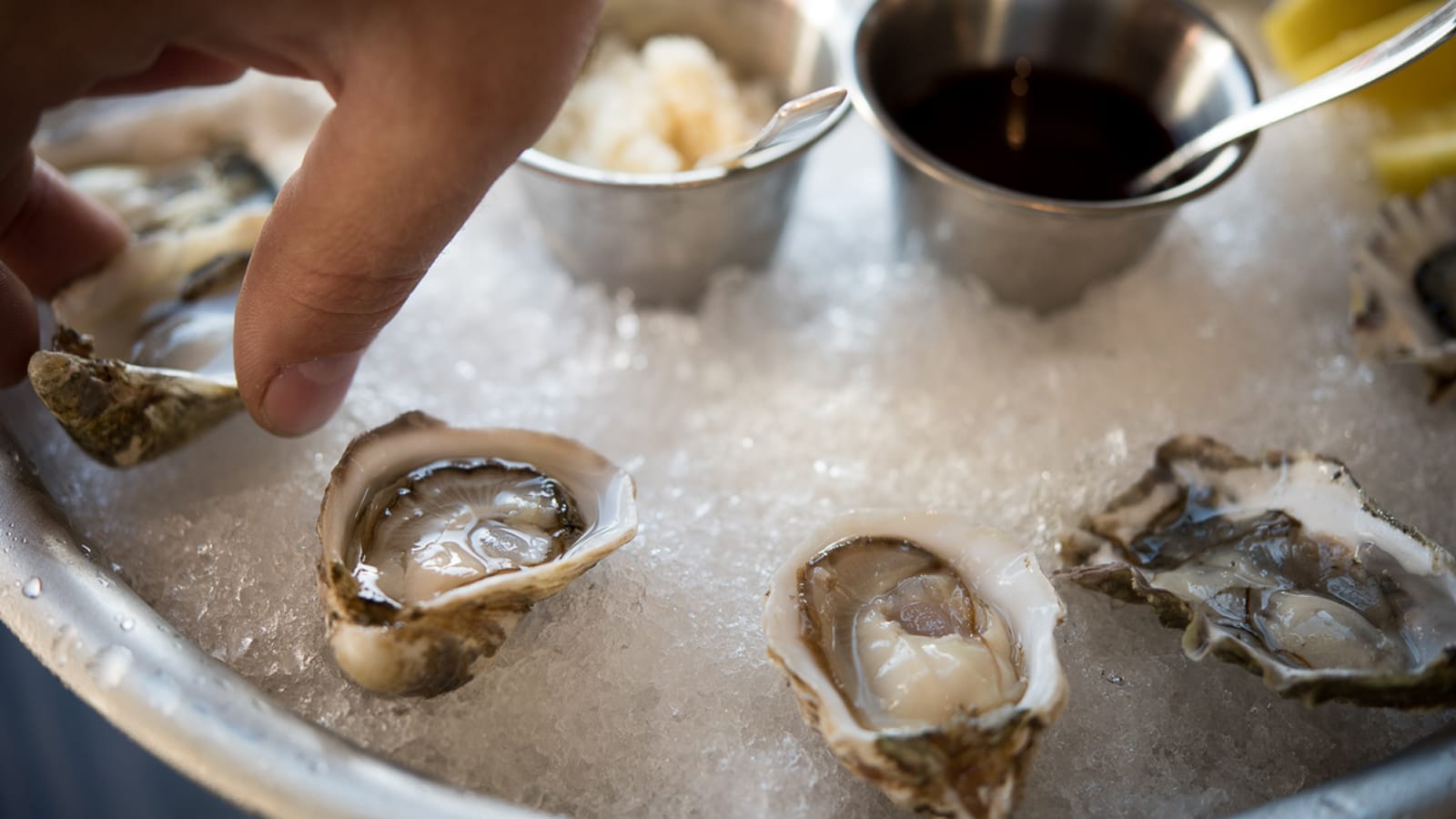 Photo of oysters from Chemin à la Mer - Source: Four Season New Orleans