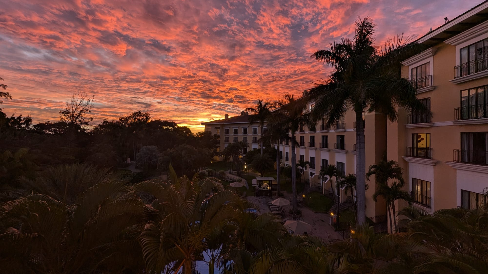 Enjoy next level sunsets at the Costa Rica Marriott Hotel Hacienda Belen just outside of San Jose - Source: You Are Travel 