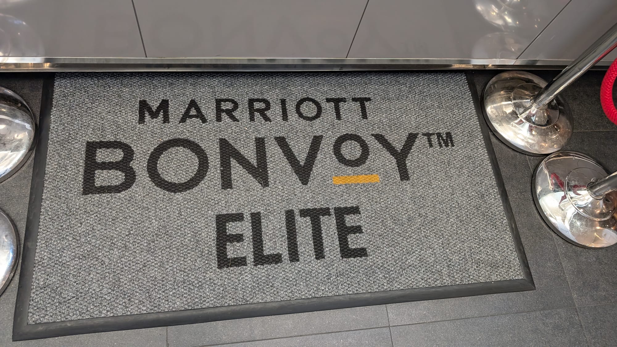 Photo of Marriott Bonvoy Elite floor mat