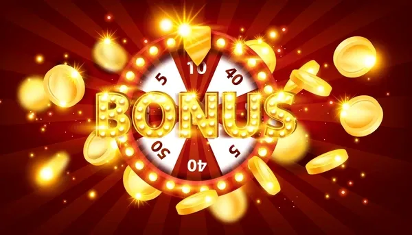 Screenshot of the word 'BONUS' casino-style