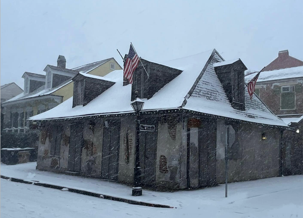 Photo of Lafitte's Blacksmith Bar at Bourbon Street & St. Phillip - Source: Facebook