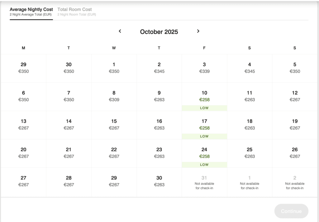 a screenshot of a calendar