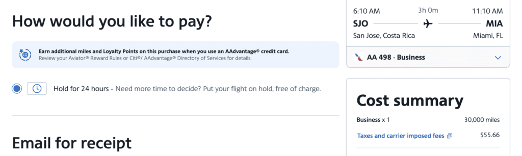 a screenshot of a credit card
