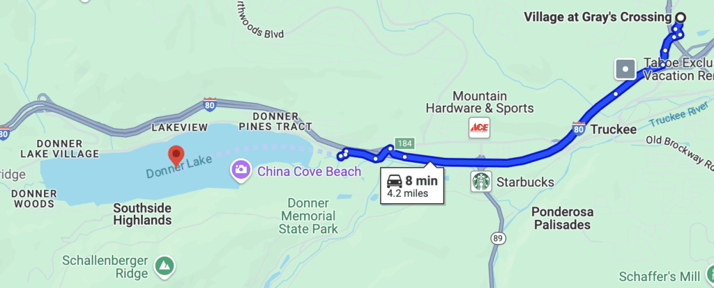 a map of a road