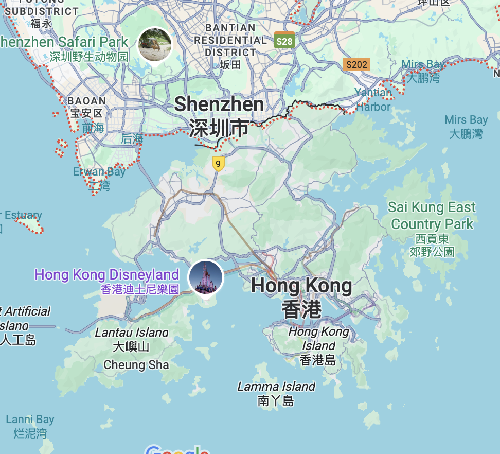 a map of a city